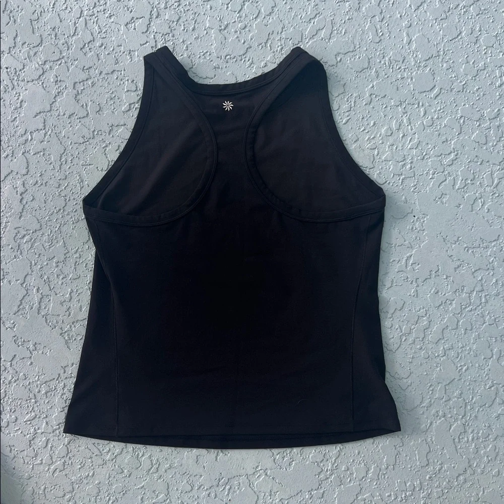 Athleta Black Transcend Racerback Tank Top - Picture 2 of 3